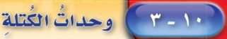 وحدات الكتلة